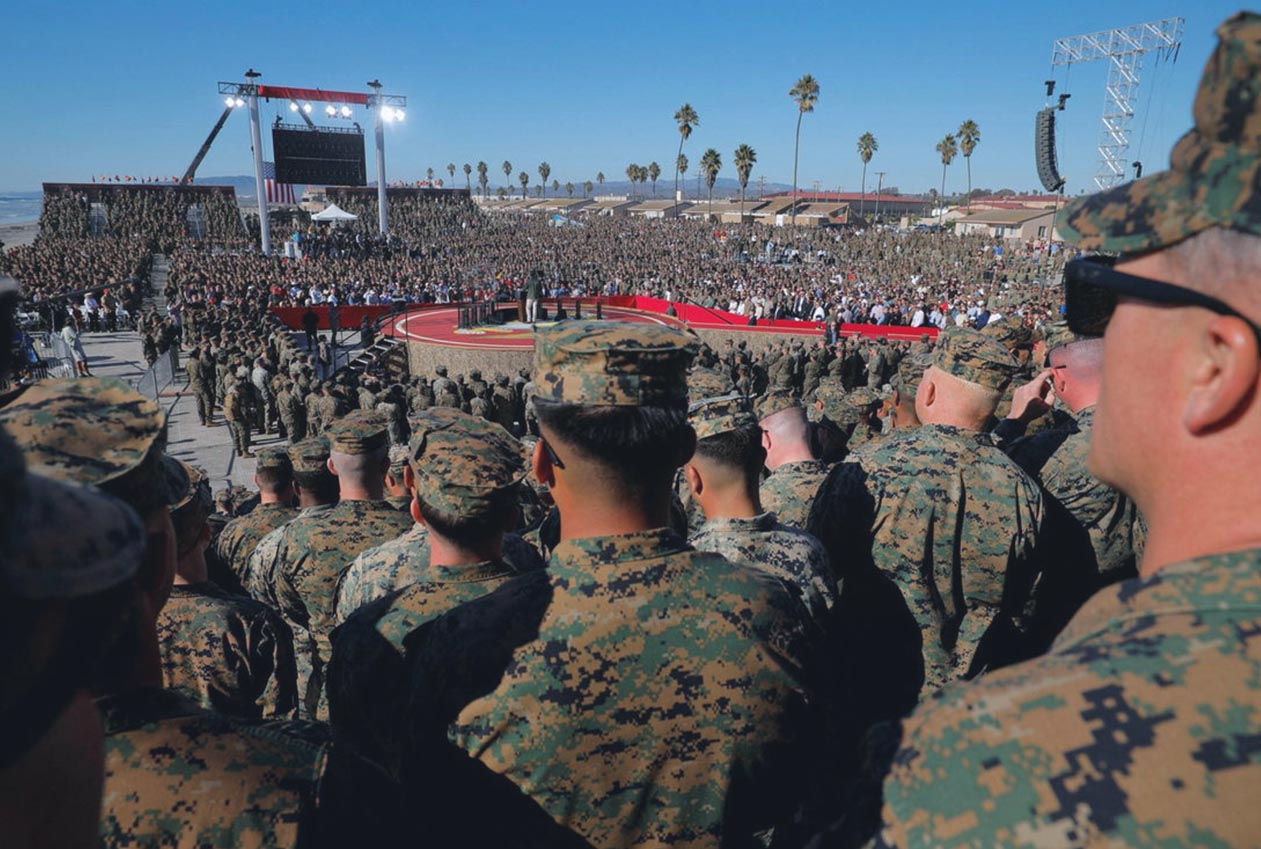 Vance marks Marine Corps’ 250th anniversary in California, sparking Newsom debate