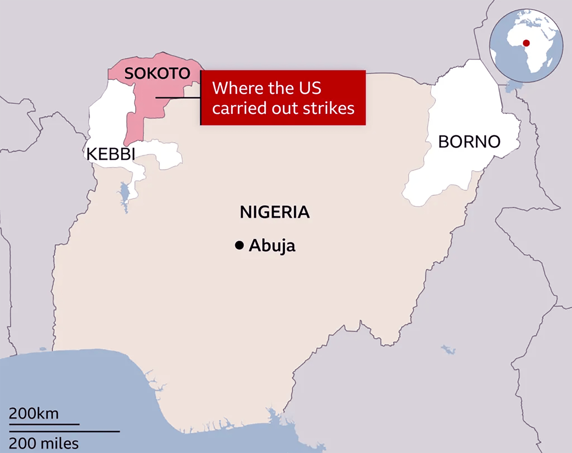 US Launched Strikes on Islamic State in Nigeria